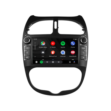 Navigatie voor Peugeot 206 206CC | Carplay | Android | DAB | Bluetooth