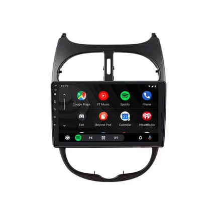 Navigatie voor Peugeot 206 206CC | Carplay | Android | DAB+ | Bluetooth