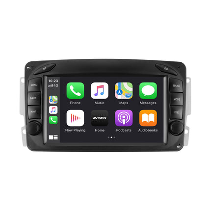 Navigatie voor Mercedes | Carplay | Android | DAB | Bluetooth | WIFI