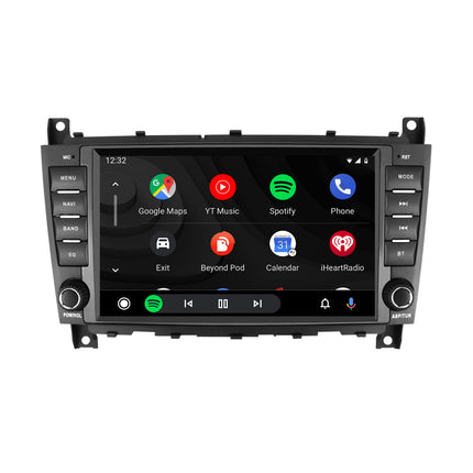 Navigatie voor Mercedes W203 W209 CLS CLK | Carplay | Android | DAB | Bluetooth