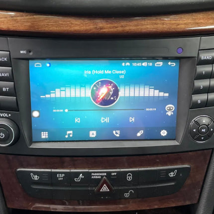 Navigatie voor Mercedes G CLS E-Klasse | Carplay | Android | DAB | Bluetooth