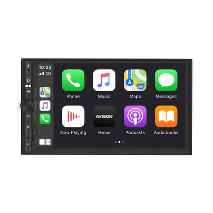Universele 2 DIN navigatie met knoppen 7" | Carplay | Android | DAB+ | WIFI | 32GB