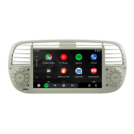 Autoradio Navigatie voor Fiat 500 | Carplay | Android | DAB | Bluetooth | Meer opties