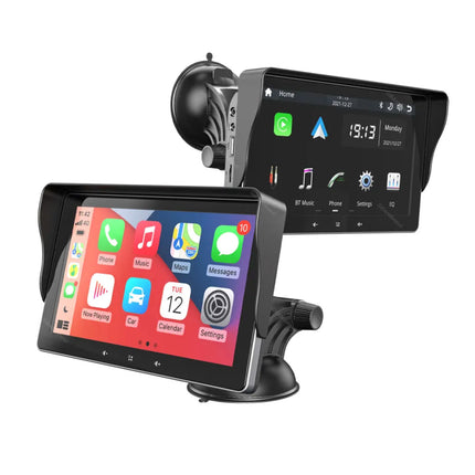 Draagbare Navigatiesysteem met CarPlay en Android Auto | 7 inch | Bluetooth | FM Transmitter