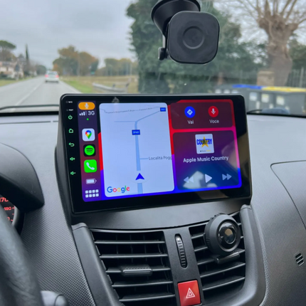 Navigatie voor Peugeot 207 207CC | Carplay | Android | DAB | Bluetooth