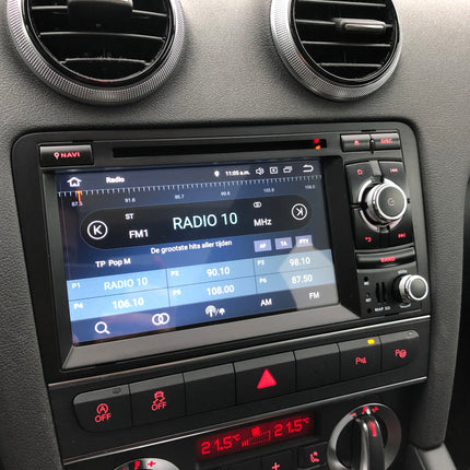 Navigatie voor Audi A3 | Carplay | Android | DAB | Bluetooth | WIFI