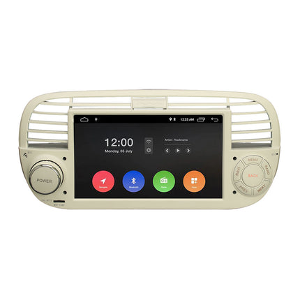 Autoradio Navigatie voor Fiat 500 | Carplay | Android | DAB | Bluetooth | Meer opties